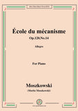 Duvernoy-École du mécanisme,Op.120,No.14,for Piano