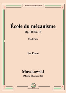 Duvernoy-École du mécanisme,Op.120,No.15,for Piano