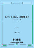 A. Dvořák-Slyš,ó Bože,volání mé,Op.99 No.6