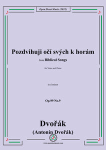 Dvořák-Pozdvihuji očí svých k horám,in d minor,Op.99 No.9