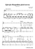 Dvořák-Zpívejte Hospodinu píseň novou,in F Major,Op.99 No.10
