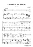 Dvořák-Kol domu se ted' potácím,in e minor,Op.83 No.3
