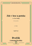 Dvořák-Zde v lese u potoka,in E Major,Op.83 No.6