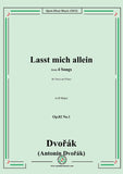 Dvořák-Lasst mich allein,in B Major,Op.82 No.1