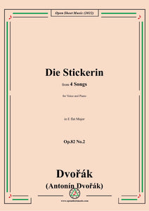 Dvořák-Die Stickerin,in E flat Major,Op.82 No.2