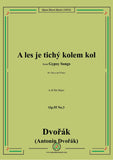 Dvořák-A les je tichý kolem kol,in B flat Major,Op.55 No.3