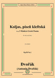 Dvořák-Koljas,píseň kleftská,in a minor,Op.50 No.1