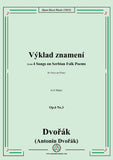 Dvořák-Výklad znamení,in G Major,Op.6 No.3