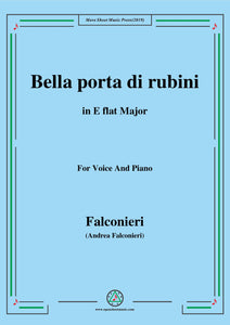 Falconieri-Bella porta di rubini