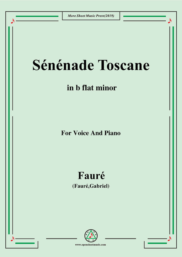 Fauré-Sénénade Toscane