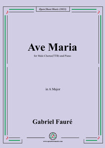 Fauré-Ave Maria