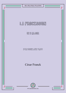 Franck-La procession