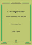 Franck-Le mariage des roses