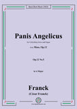 Franck-Panis Angelicus,in A Major,for Cello,Harp,Voice&Organ