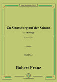 R. Franz-Zu Strassburg auf der Schanz,Op.12 No.2