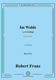 Franz-Im Walde,in D flat Major,Op.12 No.3