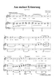 Franz-Aus meiner Erinnerung,in e minor,Op.12 No.4