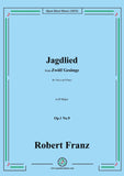 Franz-Jagdlied,in B Major,Op.1 No.9