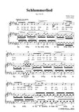 Franz-Schlummerlied,Op.1 No.10