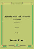R. Franz-Die susse Dirn von Inverness,Op.4 No.2