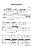 Franz-Liebliche Maid,Op.4 No.3