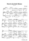 Franz-Durch sauselnde Baume,in D Major,Op.4 No.9