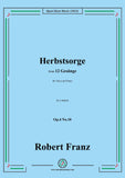 R. Franz-Herbstsorge,Op.4 No.10