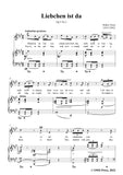 Franz-Liebchen ist da,Op.5 No.2