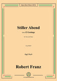R. Franz-Stiller Abend,Op.5 No.9