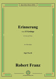 R. Franz-Erinnerung,Op.5 No.10