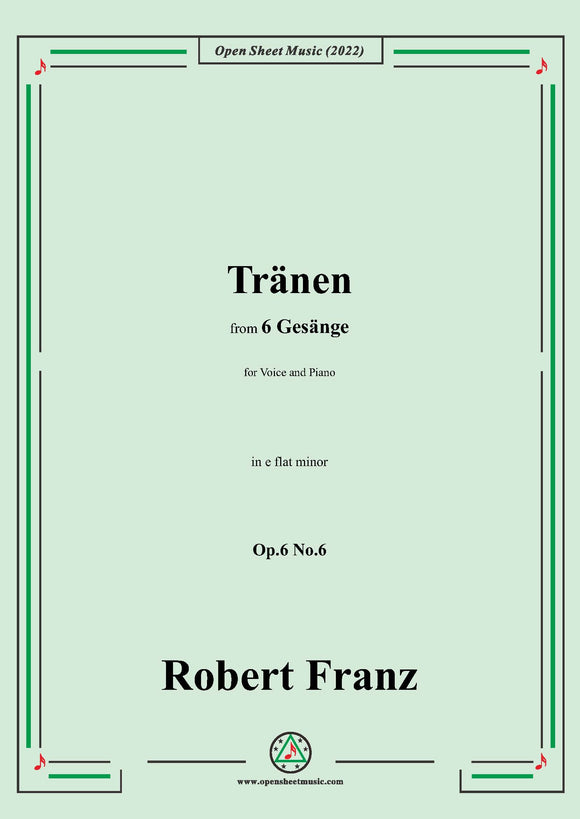 R. Franz-Tranen,Op.6 No.6
