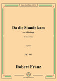 Franz-Da die Stunde kam,in g minor,Op.7 No.3