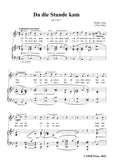 Franz-Da die Stunde kam,in g minor,Op.7 No.3
