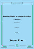 Franz-Fruhlingskinder im bunten Gedränge,Op.7 No.5