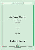 Franz-Auf dem Meere,in e minor,Op.9 No.6