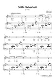 Franz-Stille Sicherheit,Op.10 No.2