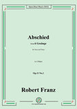 R. Franz-Abschied,Op.11 No.1