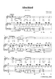 R. Franz-Abschied,Op.11 No.1