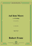 R. Franz-Auf dem Meere,Op.11 No.5