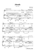 R. Franz-Abends,Op.11 No.6