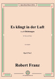 R. Franz-Es klingt in der Luft,Op.13 No.2