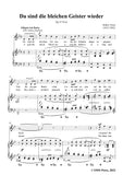 R. Franz-Da sind die bleichen Geister wieder,Op.13 No.6