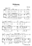 Franz-Widmung,in d minor,Op.14 No.1