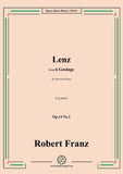 R. Franz-Lenz,Op.14 No.2
