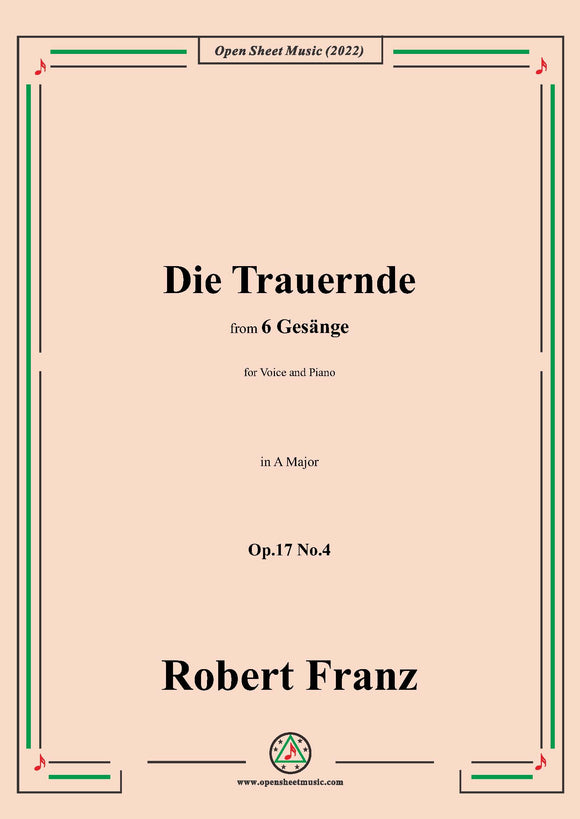 Franz-Die Trauernde