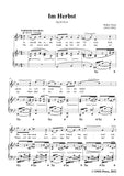 Franz-Im Herbst,Op.20 No.6
