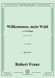 Franz-Willkommen,mein Wald
