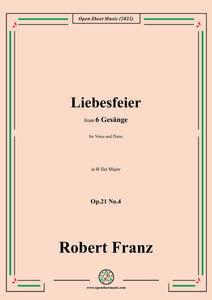 Franz-Liebesfeier