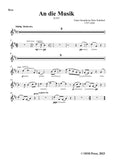 Schubert-An die Musik,D.547,for Voice and Orchestra