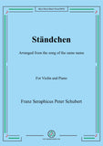 Schubert-Ständchen,for Violin and Piano